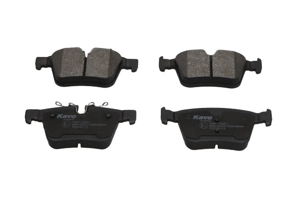 Kit de plaquettes de frein, frein à disque KAVO PARTS KBP-10061