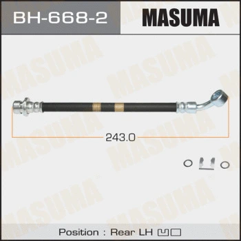 Flexible de frein MASUMA BH-668-2
