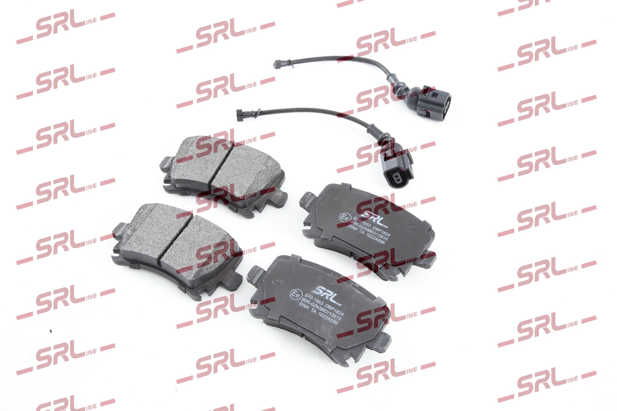 Kit de plaquettes de frein, frein à disque SRLine S70-1953