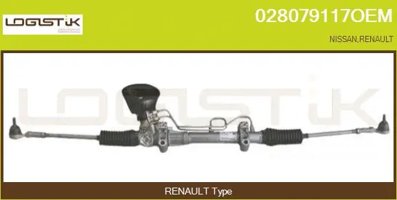 Crémaillère de direction LGK 028079117OEM