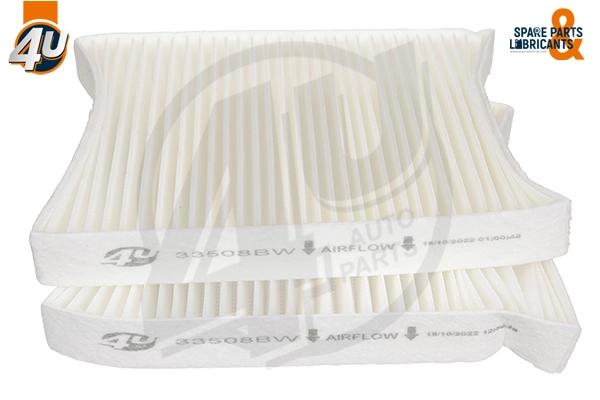 Kit de filtres, air d’habitacle 4U Autoparts 33508BW