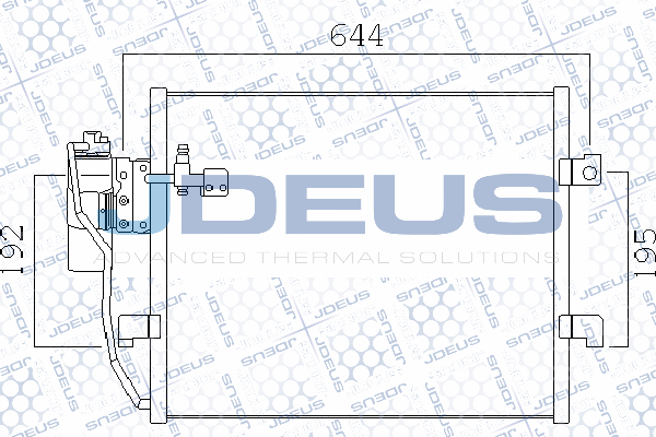 Condenseur, climatisation JDEUS 717M31