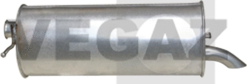 Silencieux arrière VEGAZ GmbH HUS-244