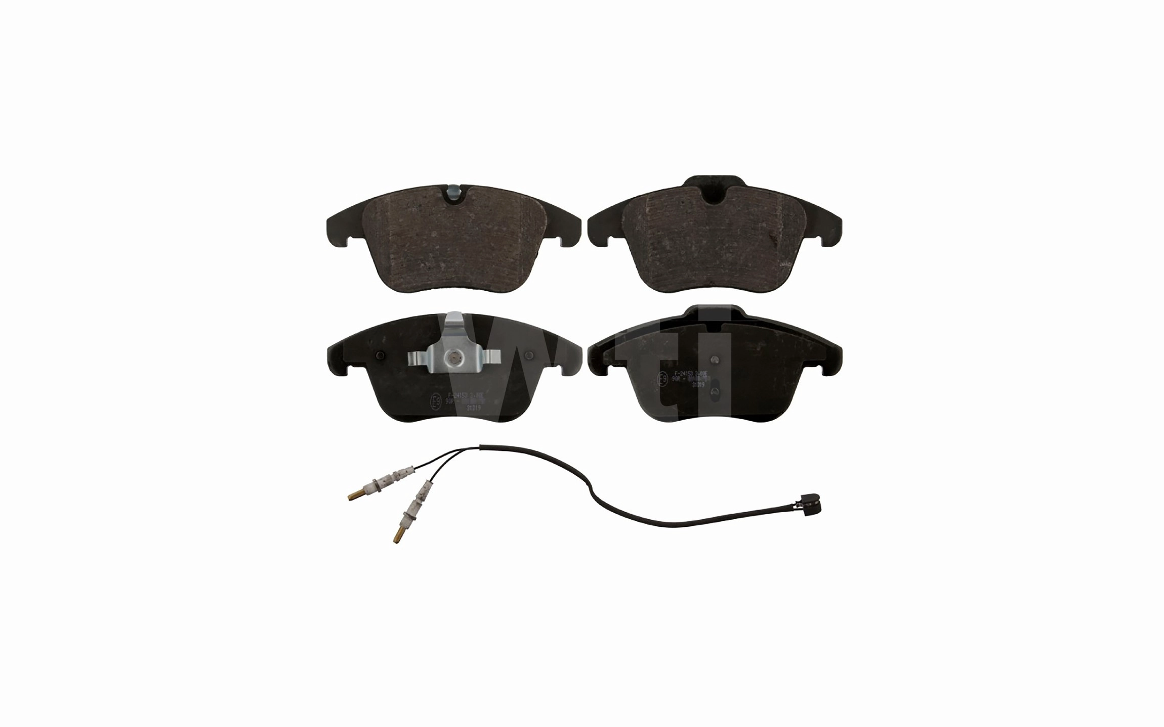 Kit de plaquettes de frein, frein à disque Wti Automotive K711199
