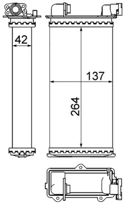 Système de chauffage MAHLE AH 94 000S