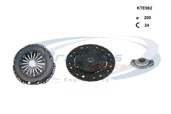 Kit d'embrayage PROCODIS FRANCE KTE962
