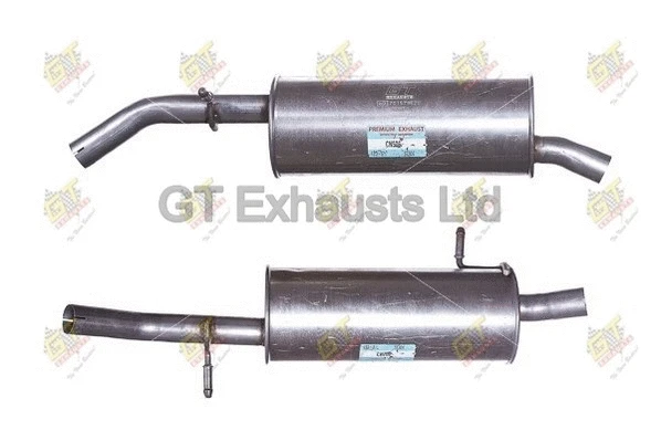 Silencieux arrière GT Exhausts GCN506