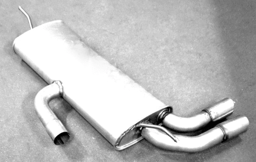 Silencieux arrière VEGAZ GmbH SES-136