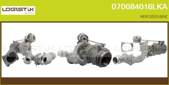 Turbocompresseur, suralimentation LGK 070084016LKA