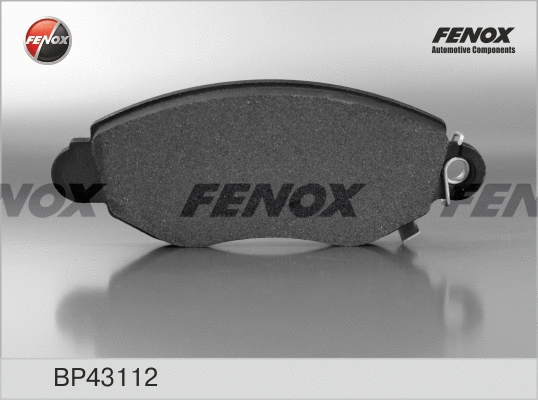 Kit de plaquettes de frein, frein à disque FENOX BP43112