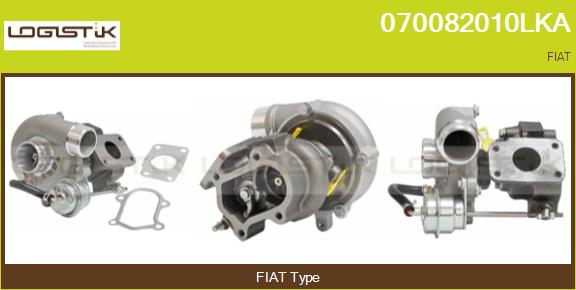 Turbocompresseur, suralimentation LGK 070082010LKA