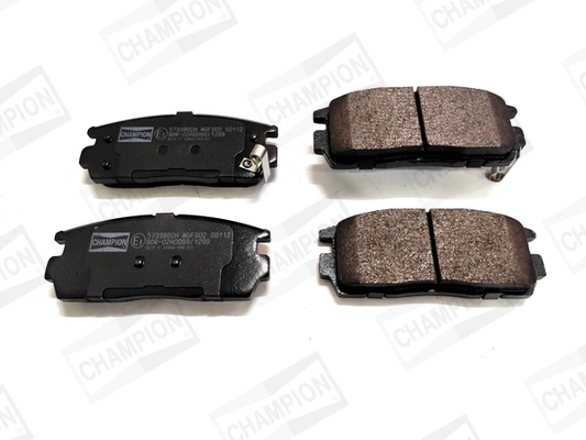 Kit de plaquettes de frein, frein à disque CHAMPION 573386CH
