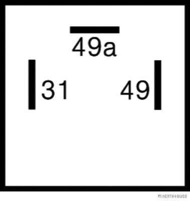 Centrale clignotante HERTH+BUSS ELPARTS 75605148