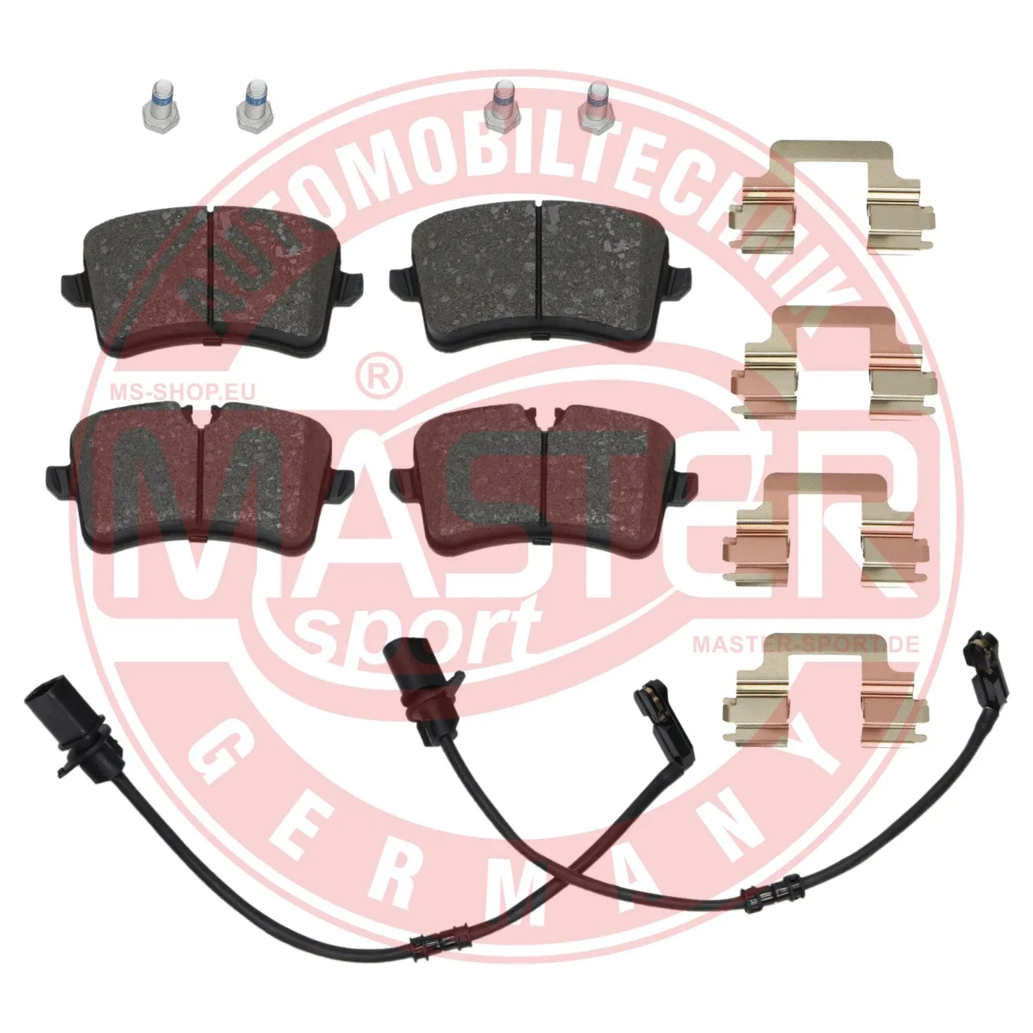 Kit de plaquettes de frein, frein à disque MASTER-SPORT GERMANY 13046027732N-SET-MS