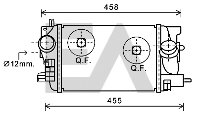 Refroidisseur d'air de suralimentation EACLIMA 36A54037