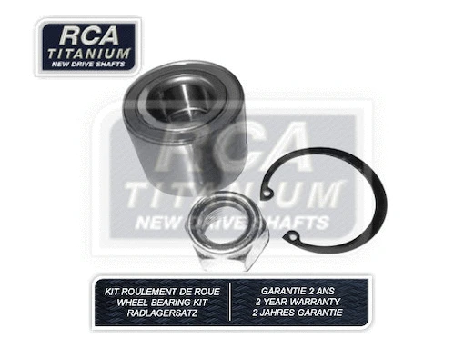 Kit de roulements de roue RCA FRANCE RCAK1001