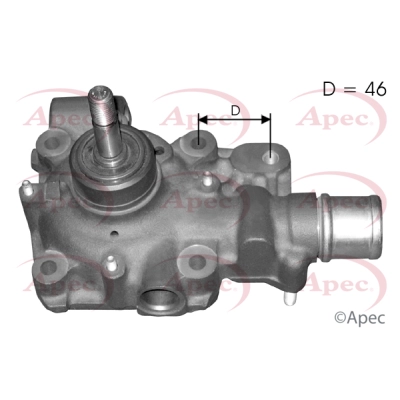 Pompe à eau, refroidissement du moteur APEC AWP1086