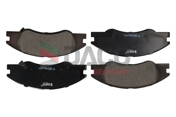 Kit de plaquettes de frein, frein à disque DACO Germany 321711