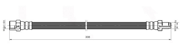Flexible de frein National NBH6041