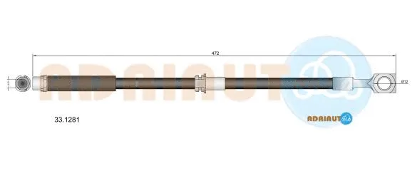 Flexible de frein ADRIAUTO 33.1281