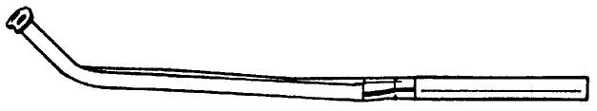 Tuyau d'échappement SIGAM 16128