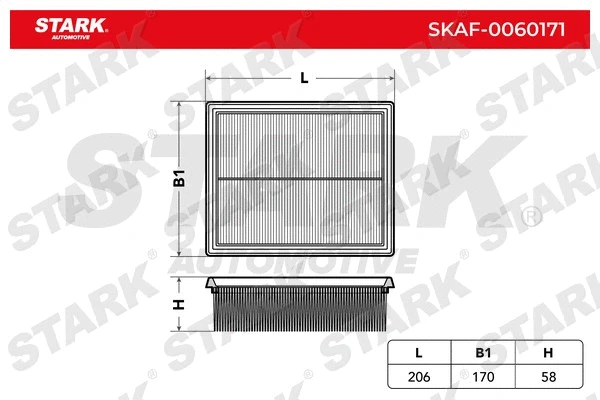Filtre à air Stark SKAF-0060171