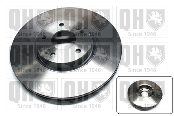 Disque de frein QUINTON HAZELL BDC5693
