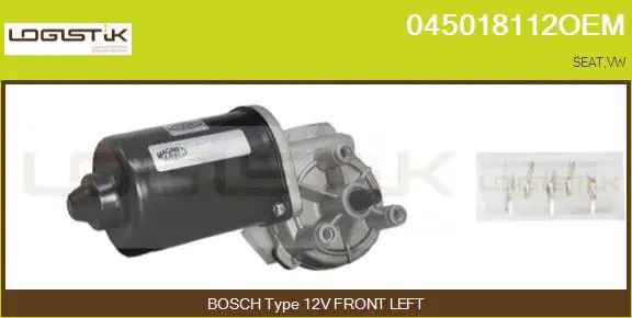 Moteur d'essuie-glace LGK 045018112OEM