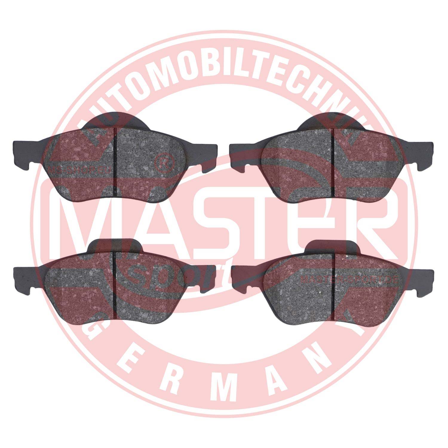 Kit de plaquettes de frein, frein à disque MASTER-SPORT GERMANY 13046072212N-SET-MS