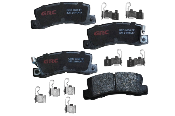 Kit de plaquettes de frein, frein à disque GRC - Ultra Brakes GCD325