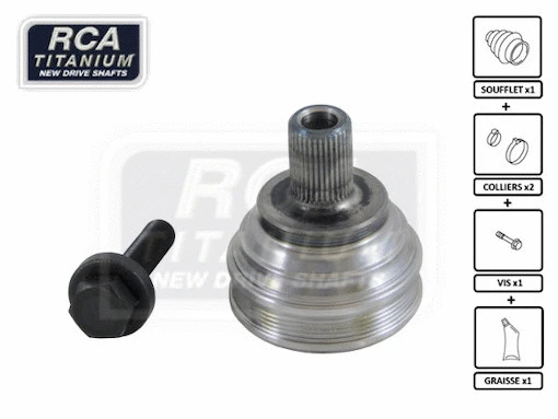 Jeu de joints, arbre de transmission RCA FRANCE AA86