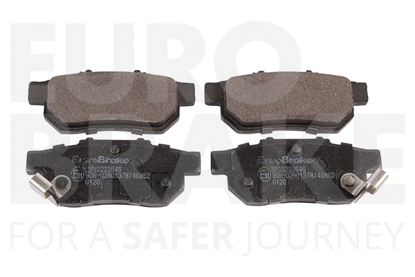 Kit de plaquettes de frein, frein à disque EUROBRAKE 5502222646