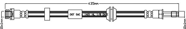 Flexible de frein JURATEK JBH1126