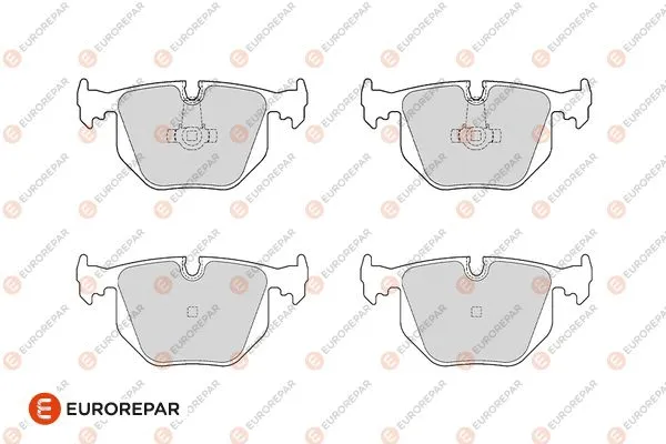 Kit de plaquettes de frein, frein à disque EUROREPAR 1686273980