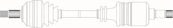 Arbre de transmission GENERAL RICAMBI FI3218