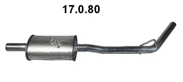 Silencieux avant EBERSPÄCHER 17.0.80