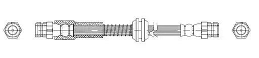 Flexible de frein Technika 49262