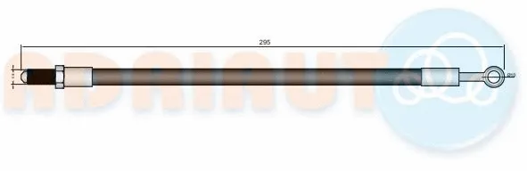 Flexible de frein ADRIAUTO 48.1209
