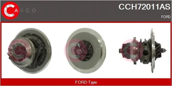 Groupe carter, turbocompresseur CASCO CCH72011AS