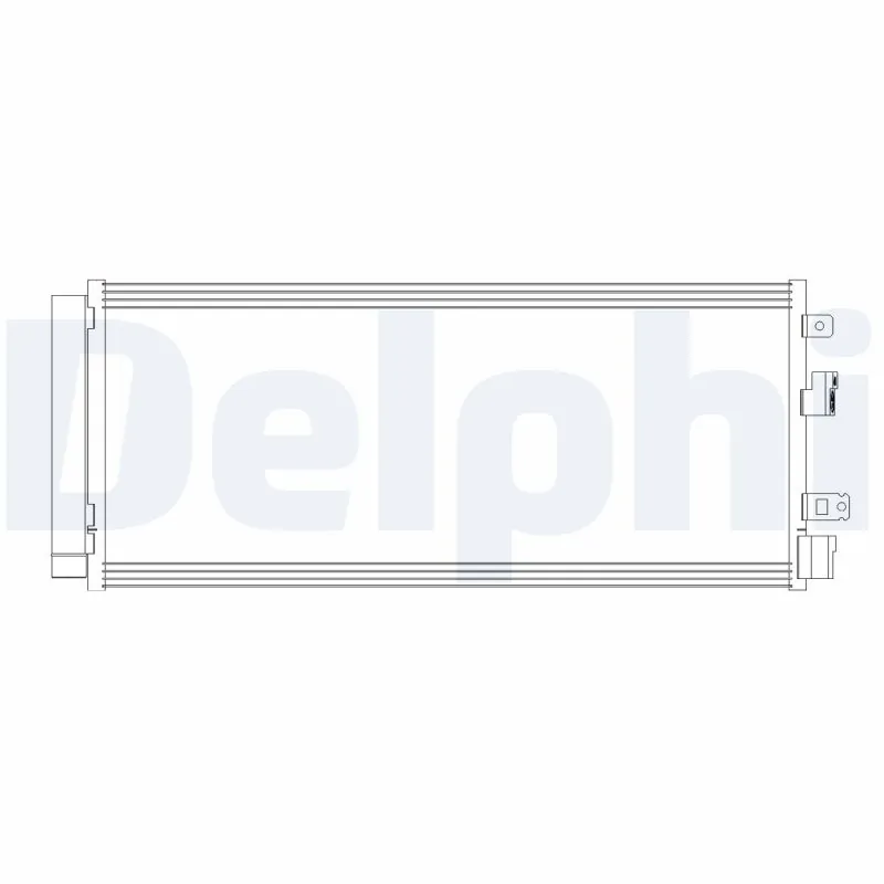Condenseur, climatisation DELPHI CF20381