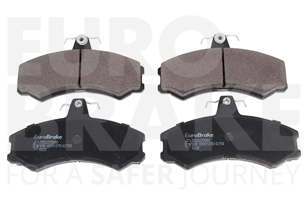 Kit de plaquettes de frein, frein à disque EUROBRAKE 5502229964