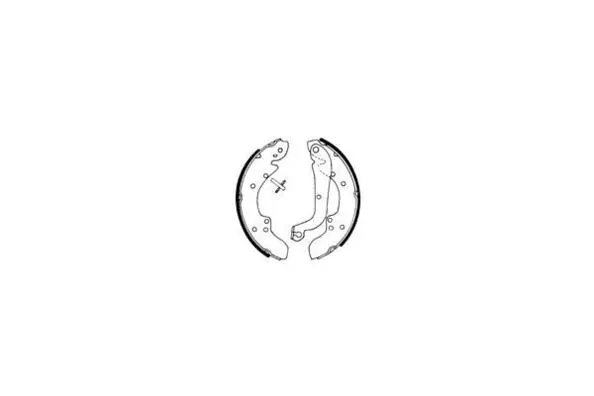 Jeu de mâchoires de frein E.T.F. 09-0305