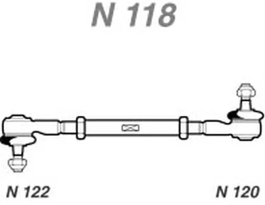 Barre de connexion NAKATA N 118