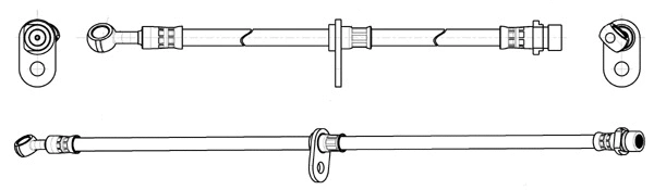 Flexible de frein CEF 514551