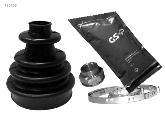 Jeu de joints-soufflets, arbre de commande GSP-BR 780136