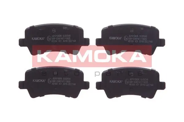 Kit de plaquettes de frein, frein à disque KAMOKA JQ1013836