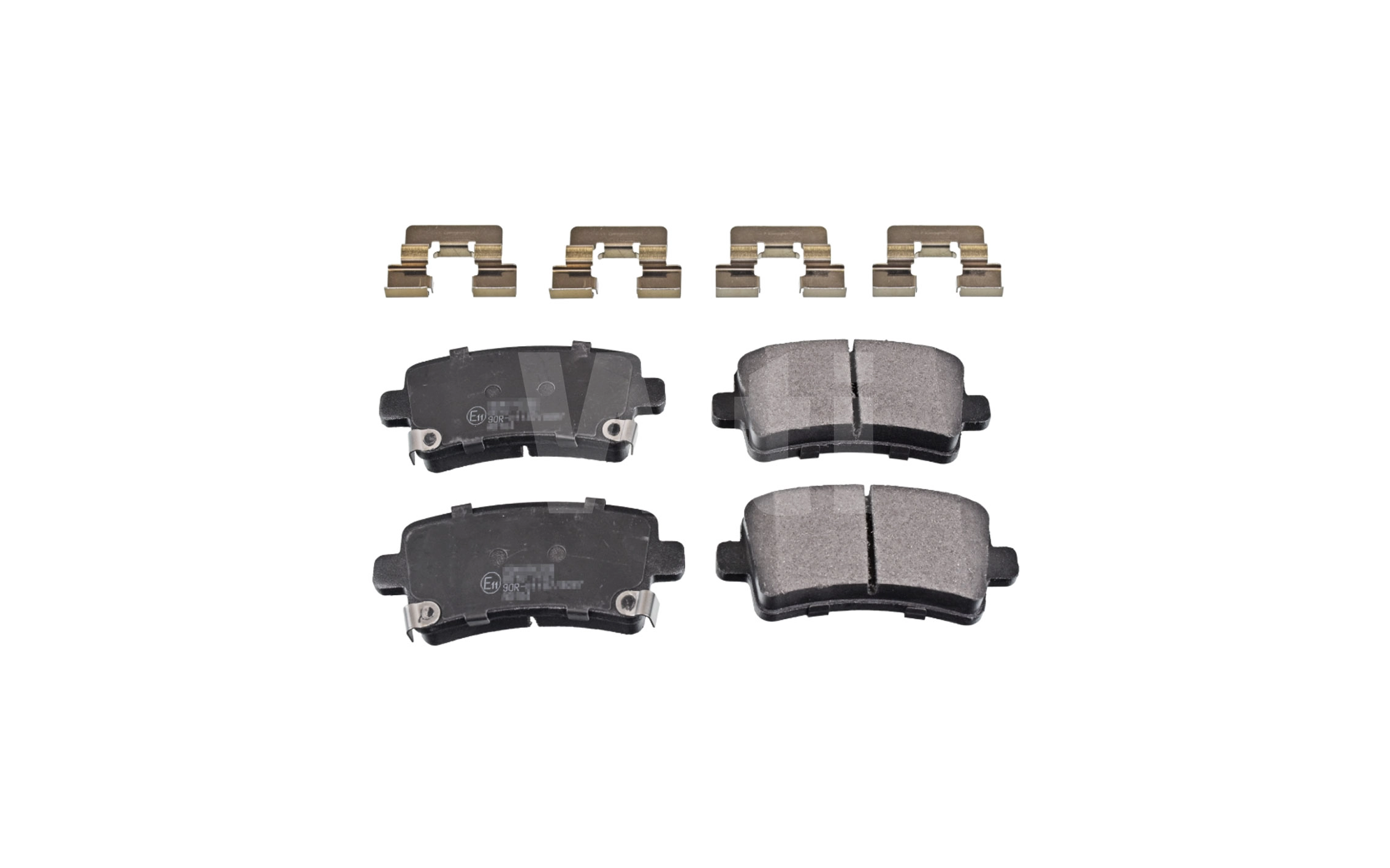 Kit de plaquettes de frein, frein à disque Wti Automotive K851079