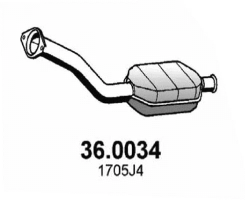 Catalyseur ASSO 36.0034