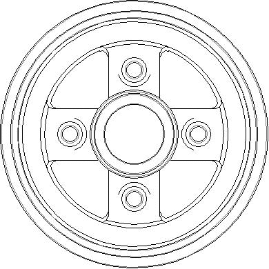 Tambour de frein National NDR330