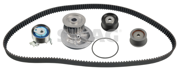 Pompe à eau + kit de courroie crantée SWAG 33 10 1692
